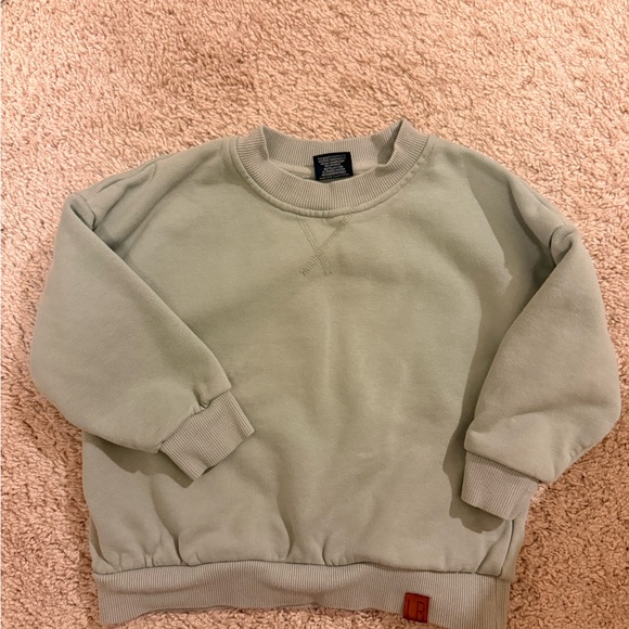 Little Bipsy Green Sweatshirt - Picture 2 of 3